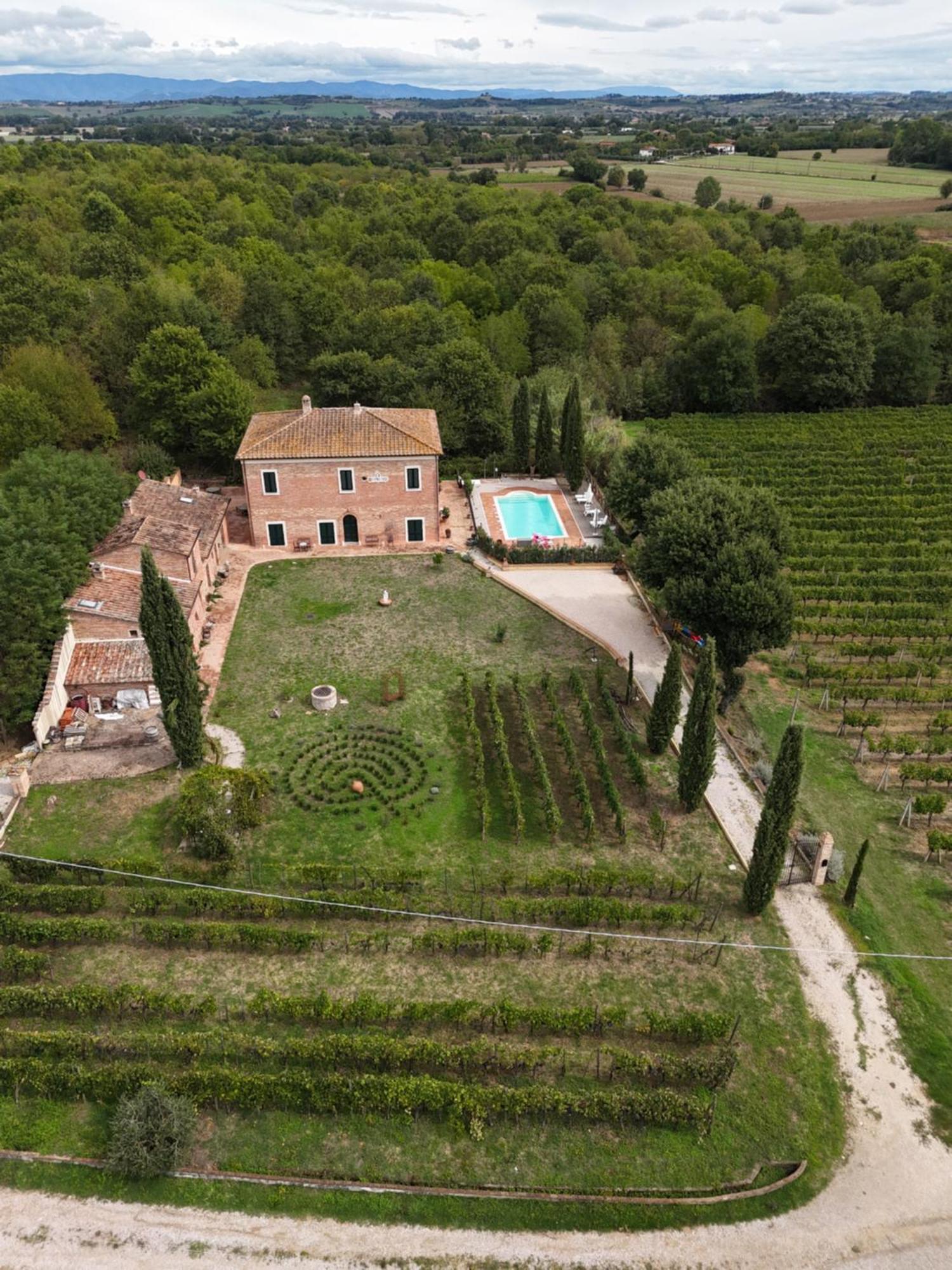 Fornace Del Conte Abbadia di Montepulciano Exterior foto